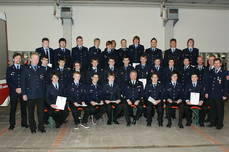Gruppenfoto Truppmannprüfung